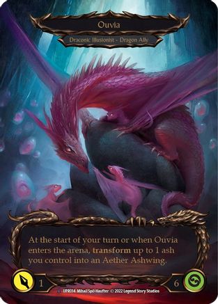 Invoquer Ouvia // Ouvia (Marvel) (UPR014) - Uprising Cold Foil 