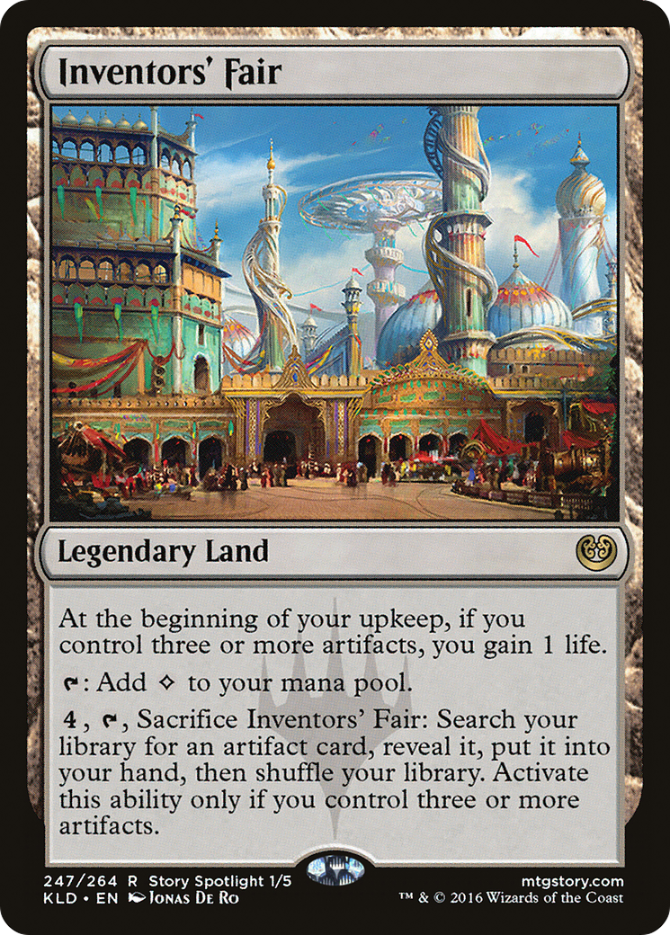 Salon des inventeurs (KLD-247) - Kaladesh Foil 