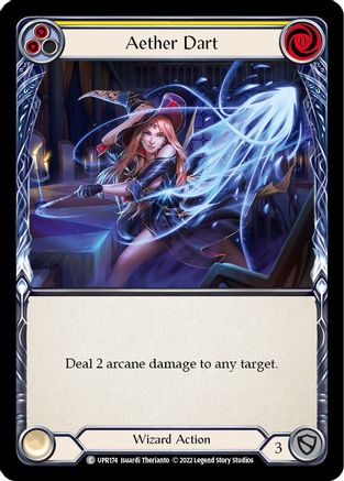 Aether Dart (jaune) (UPR174) - Uprising Rainbow Foil 