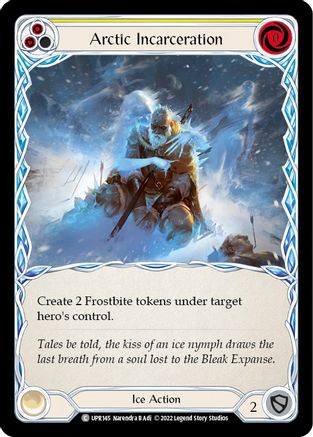 Incarcération arctique (jaune) (UPR145) - Uprising Rainbow Foil 