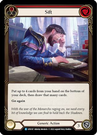 Sift (Rouge) (UPR197) - Soulèvement 