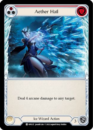 Aether Hail (Rouge) (UPR127) - Feuille arc-en-ciel montante 