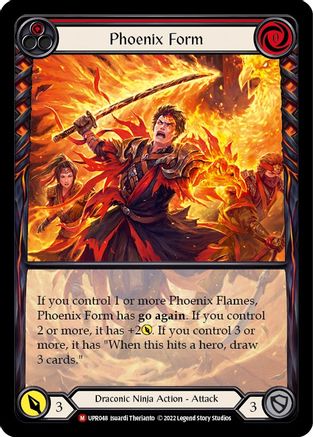 Phoenix Form (Extended Art) (UPR048) - Uprising Rainbow Foil