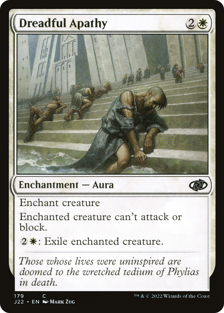 Apathie épouvantable (J22-179) - Jumpstart 2022 