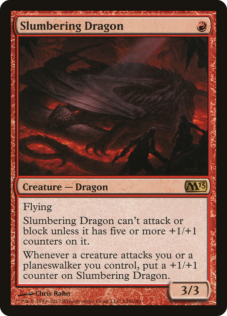 Dragon endormi (M13-148) - Magic 2013 