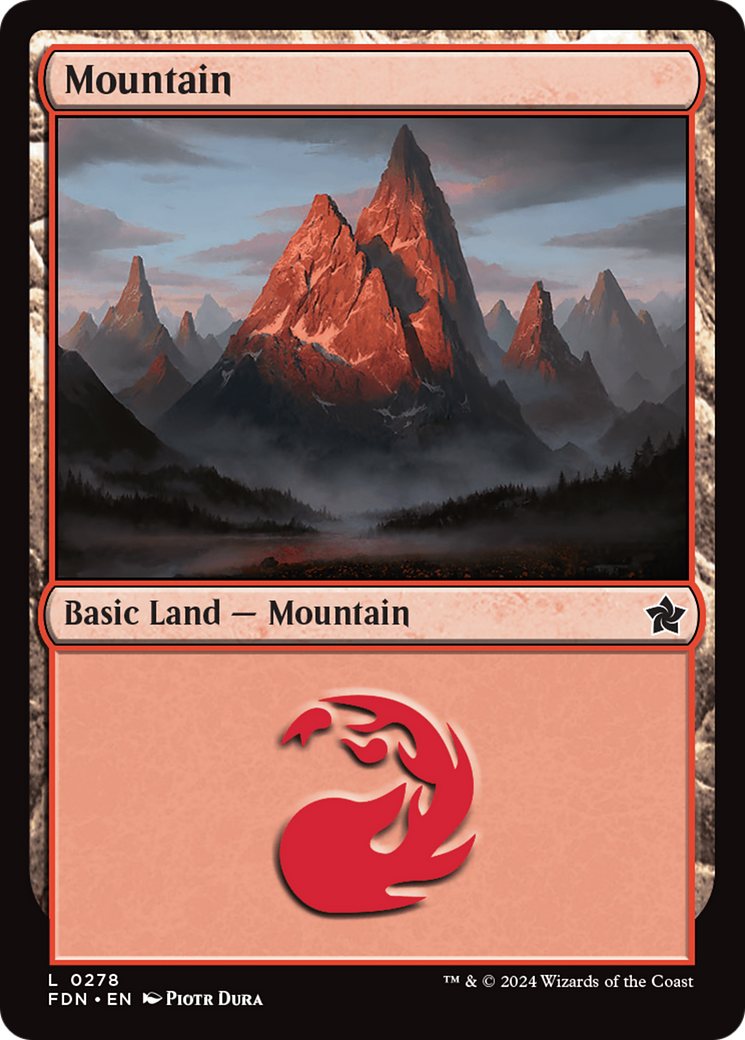 Mountain (FDN-278) - Foundations Foil