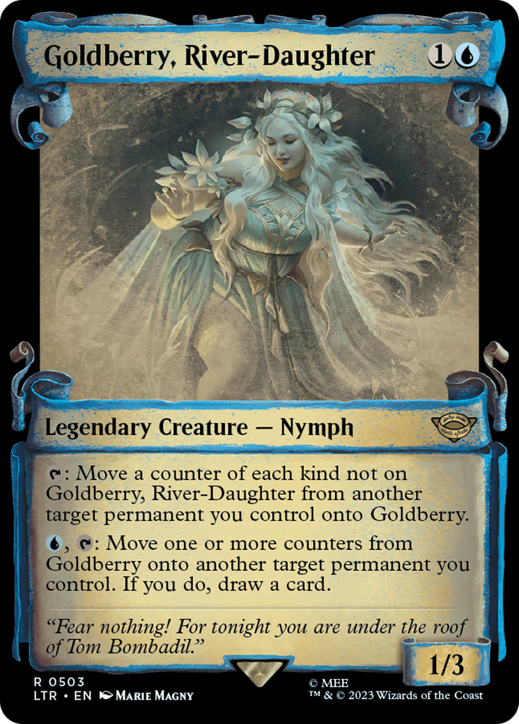 Goldberry, River-Daughter (Showcase Scrolls) (LTR-503) - The Lord of the Rings: Tales of Middle-earth: (Showcase) Foil