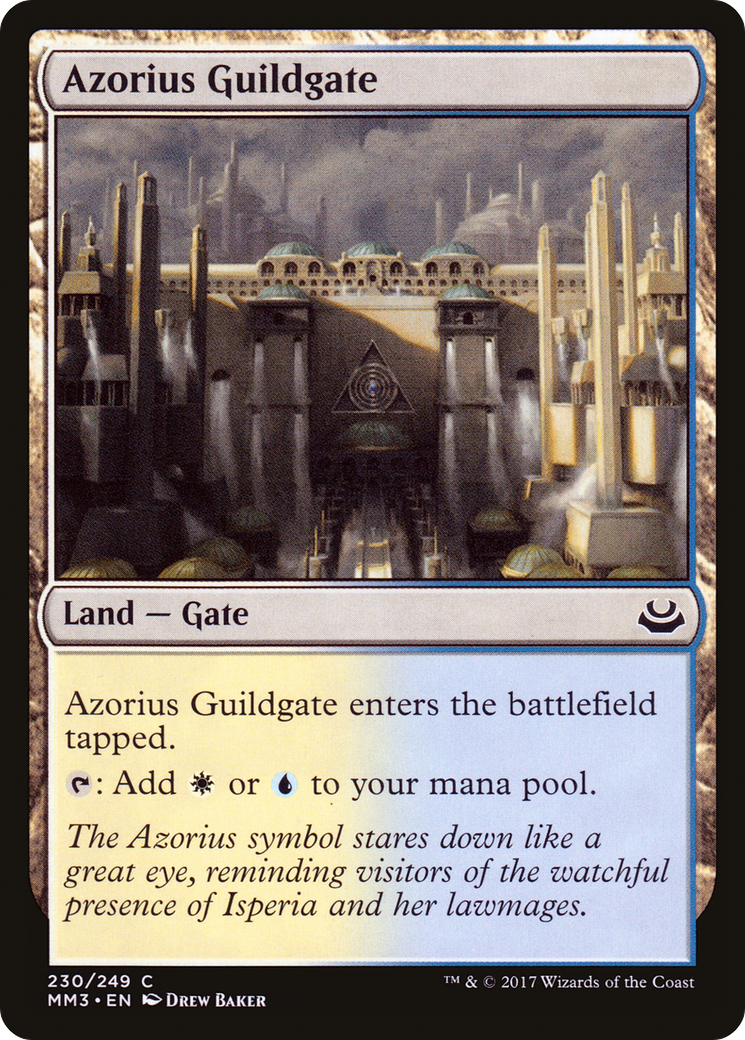 Porte de la Guilde d'Azorius (MM3-230) - Modern Masters 2017 