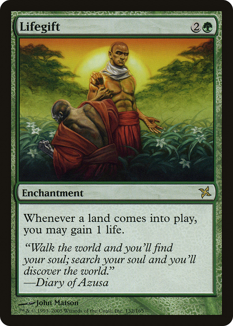 Lifegift (BOK-132) - Betrayers of Kamigawa Foil