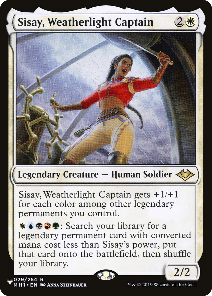 Sisay, Weatherlight Captain (LIST-MH1-29) - The List