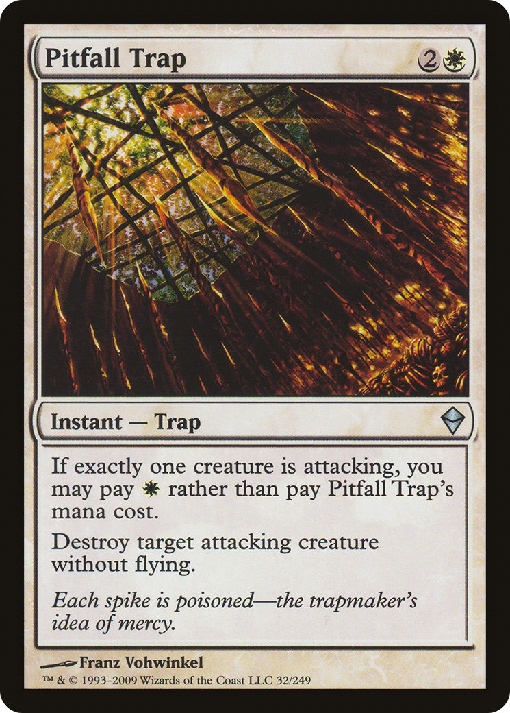 Pitfall Trap (ZEN-032) - Zendikar Foil