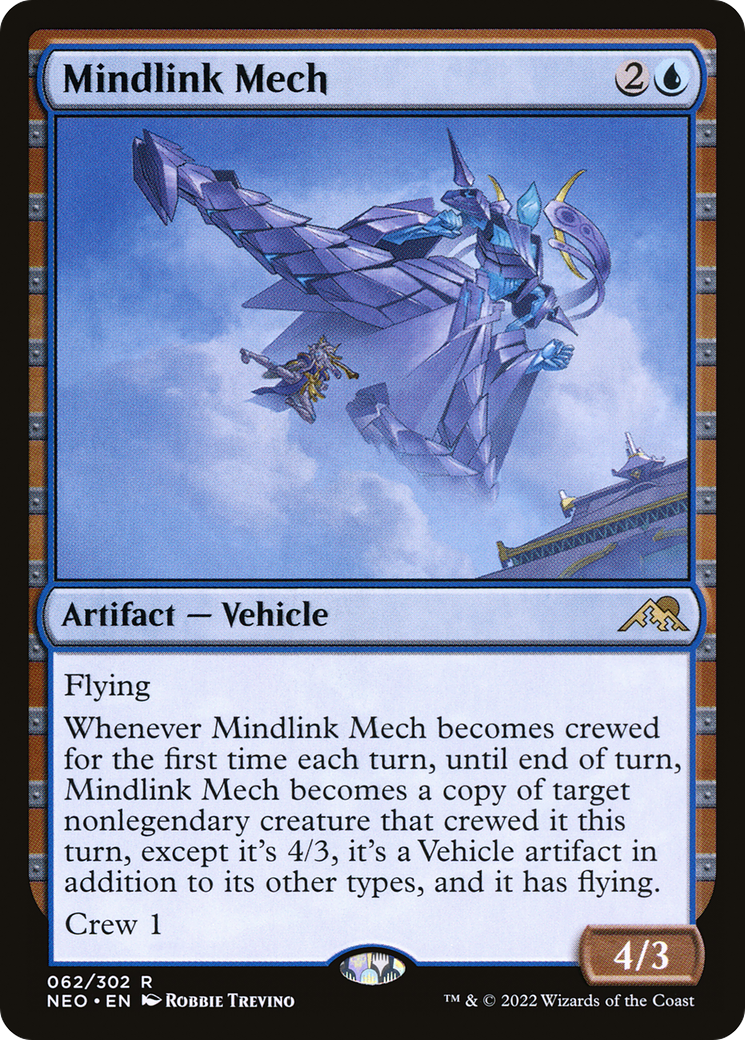 Mindlink Mech (NEO-062) - Kamigawa: Neon Dynasty