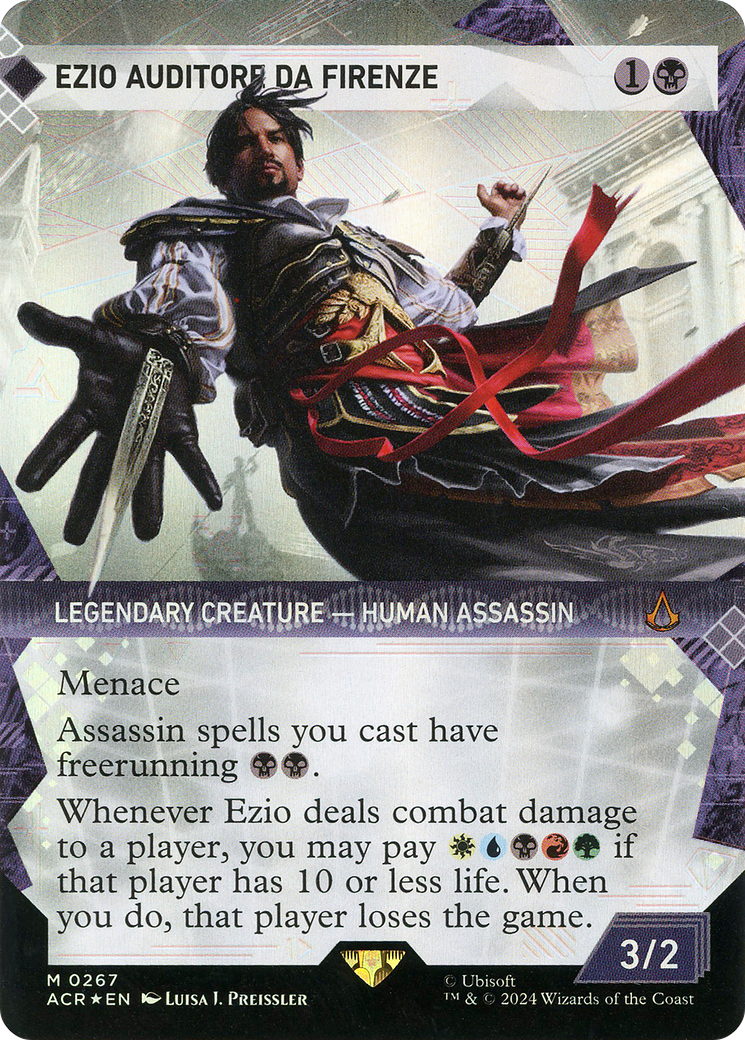 Ezio Auditore da Firenze (ACR-267) - Assassin's Creed : (Vitrine) (Sans bordure) Foil 