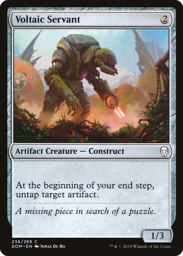 Serviteur Voltaïque (DOM-236) - Dominaria Foil 