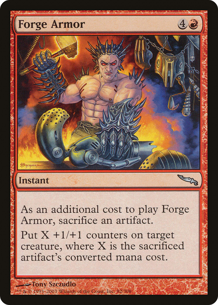 Armure de forge (MRD-092) - Mirrodin 