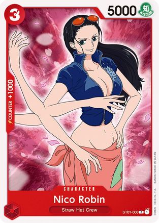 Nico Robin (ST01-008) - Deck de démarrage 1 : L'équipage du Chapeau de paille 