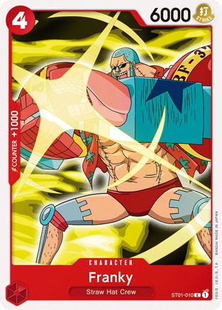 Franky (ST01-010) - Deck de démarrage 1 : L'équipage du Chapeau de paille 