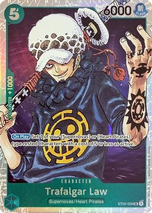 Trafalgar Law (ST02-009) - Deck de démarrage 2 : La pire génération 