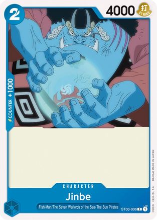Jinbe (ST03-006) - Starter Deck 3: The Seven Warlords of The Sea