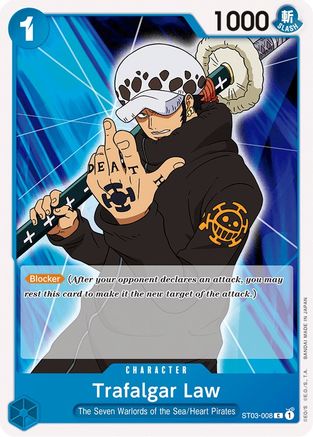 Trafalgar Law (ST03-008) - Deck de démarrage 3 : Les Sept Seigneurs de la Mer 