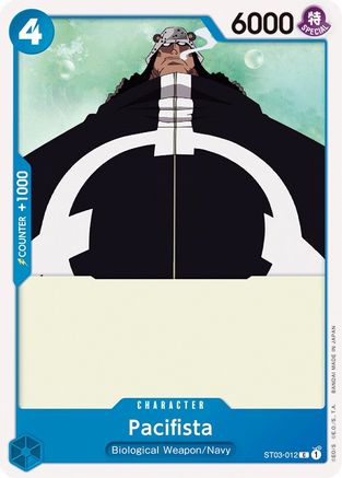 Pacifista (ST03-012) - Deck de démarrage 3 : Les Sept Seigneurs de la Mer 