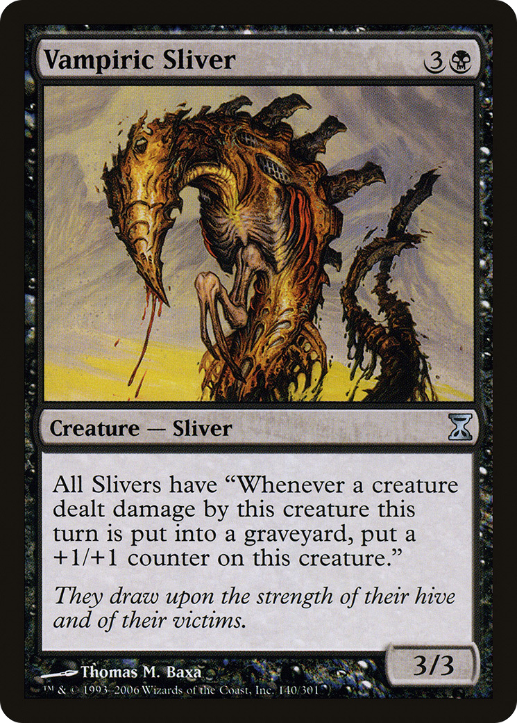 Sliver vampirique (TSP-140) - Spirale temporelle 
