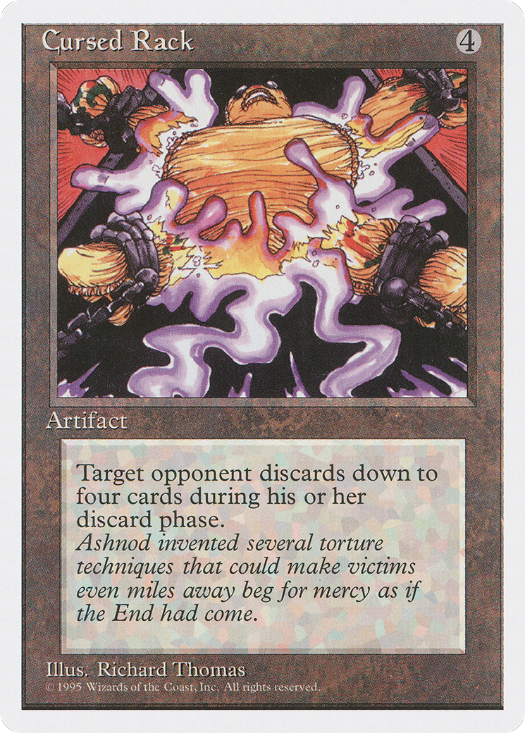 Cursed Rack (4ED-312) - Quatrième édition 