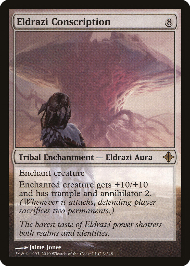 Conscription des Eldrazi (ROE-003) - L'Ascension des Eldrazi 
