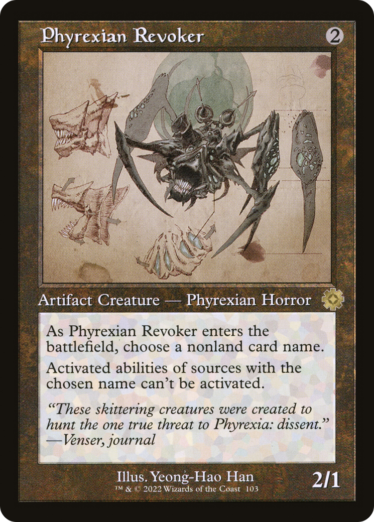 Phyrexian Revoker (BRR-103) - Artefacts rétro de la Guerre des Frères 