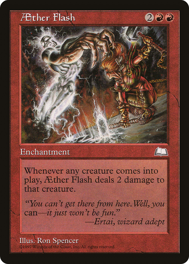 Aether Flash (WTH-) - Weatherlight