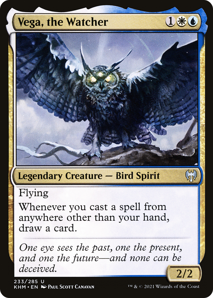 Vega, l'Observatrice (KHM-233) - Kaldheim Foil 