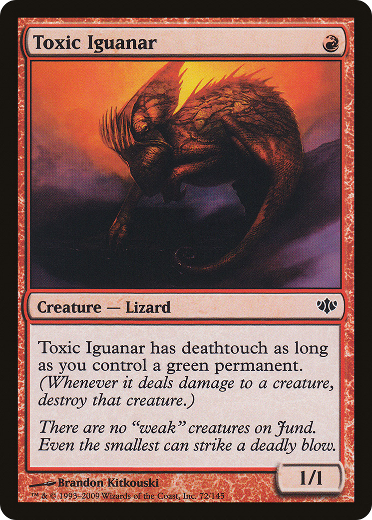 Iguane toxique (CON-072) - Conflux 