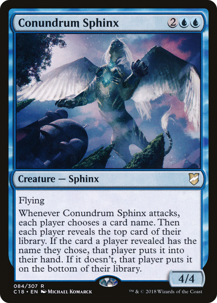 Sphinx de l'énigme (C18-084) - Commander 2018 
