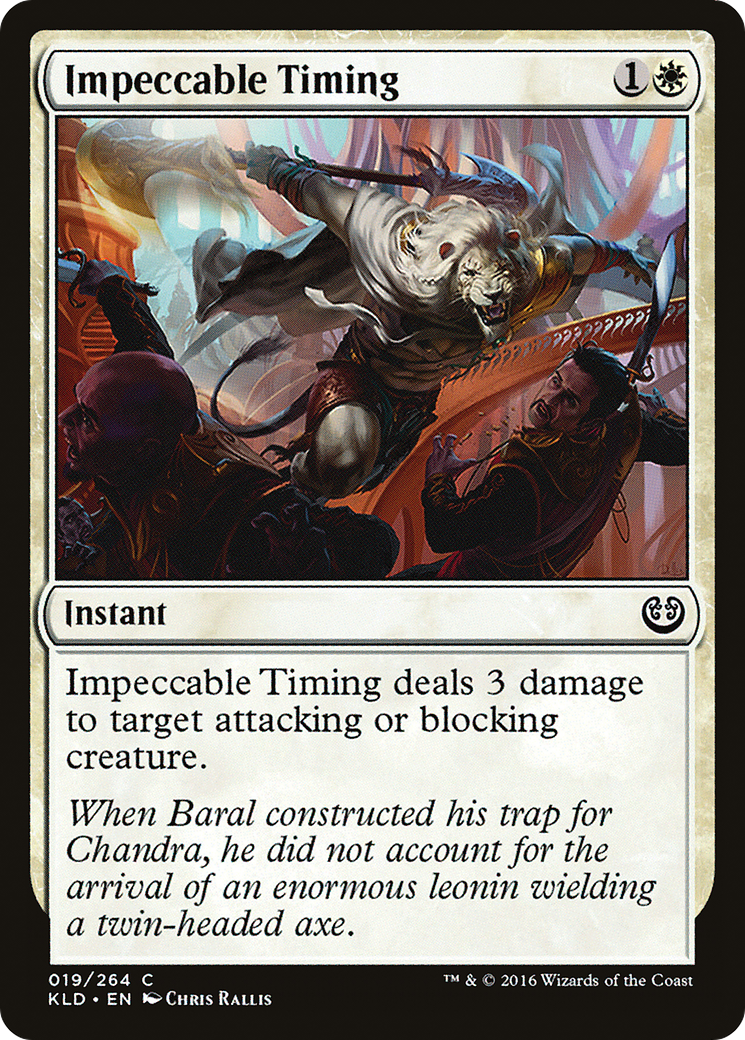 Timing impeccable (KLD-019) - Kaladesh 