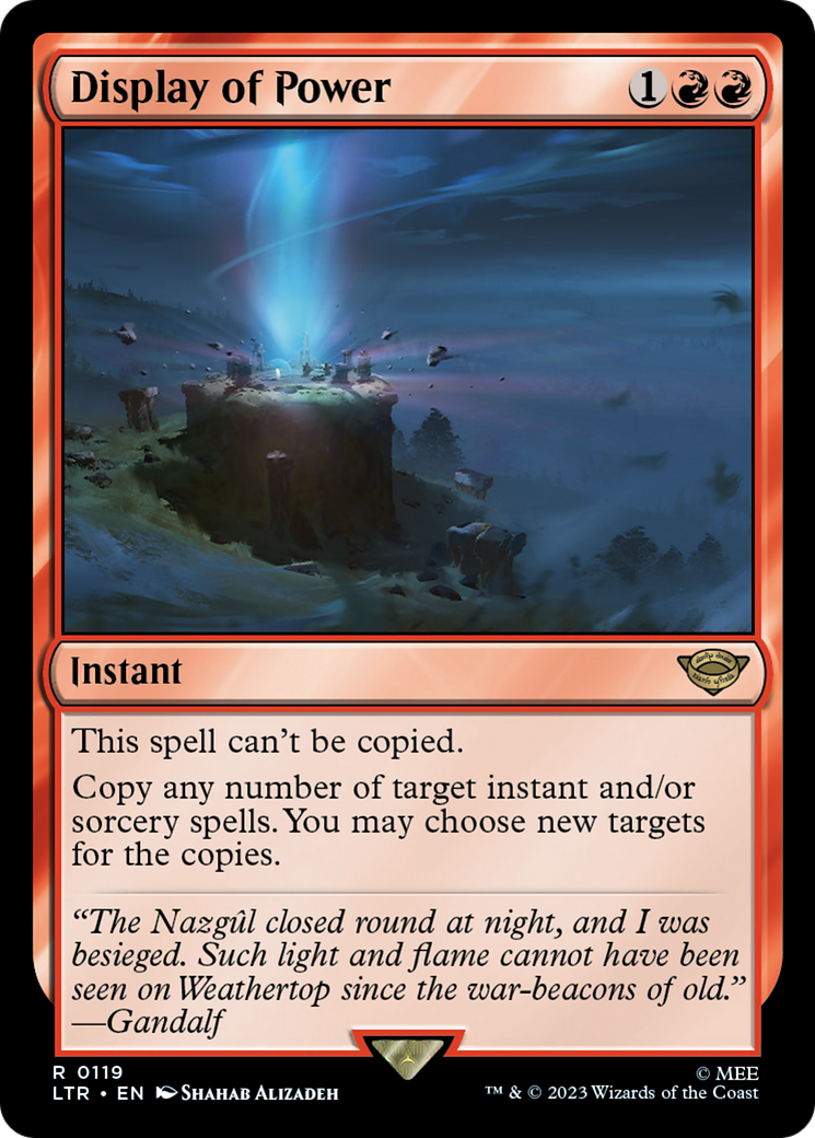 Display of Power (LTR-119) - The Lord of the Rings: Tales of Middle-earth