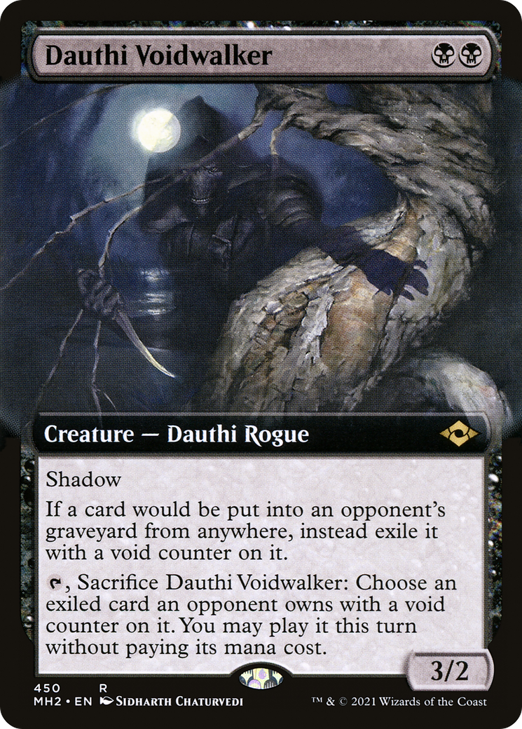 Dauthi Voidwalker (MH2-450) - Horizons Modernes 2 : (Extended Art) Foil
