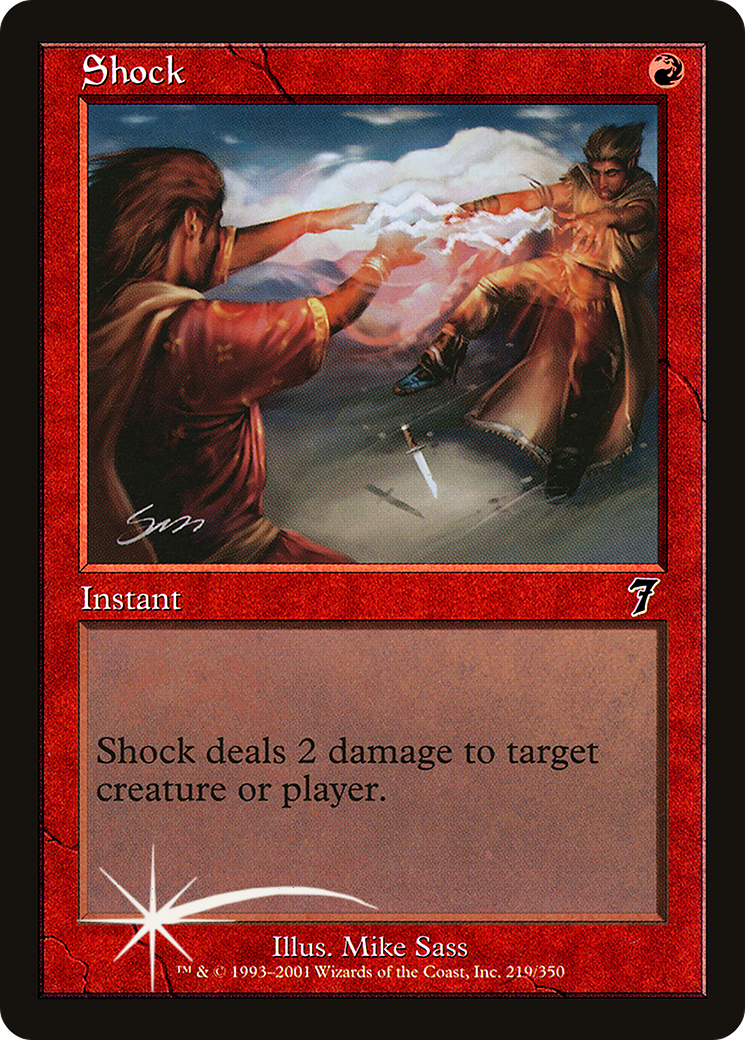 Shock (7ED-219★) - Seventh Edition Foil