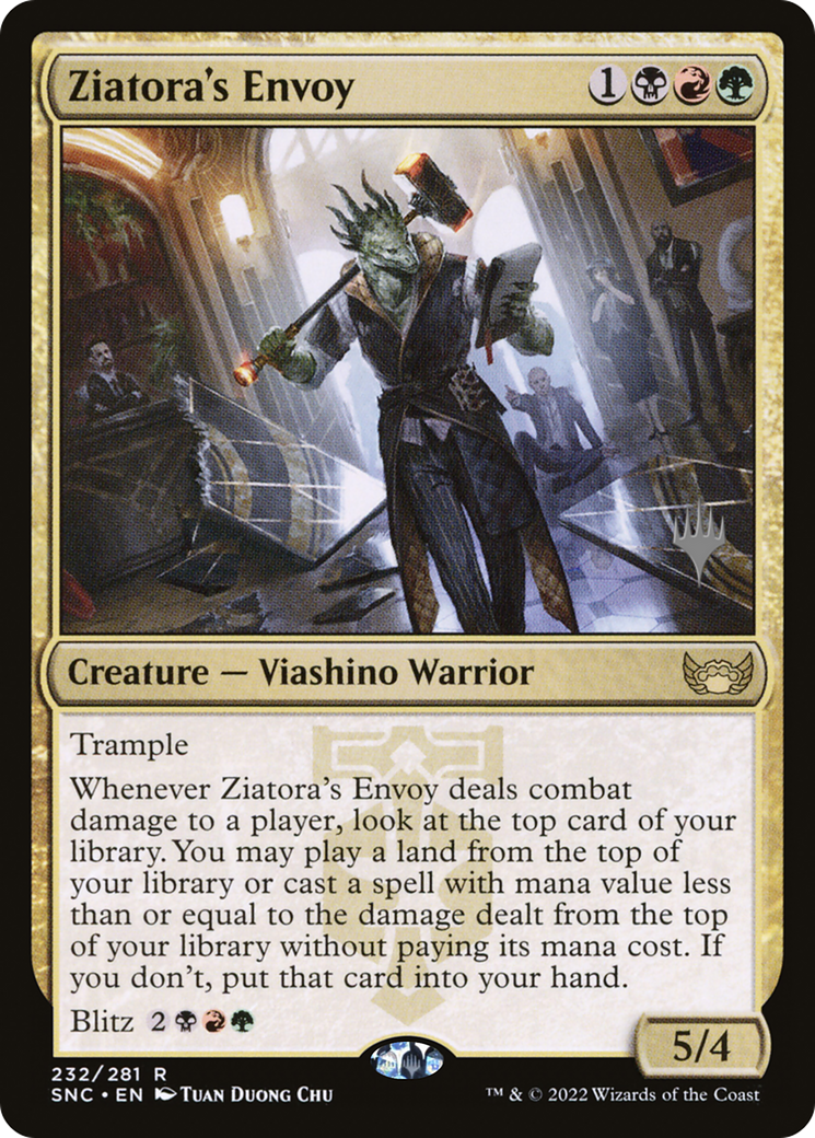 Ziatora's Envoy (PPSNC-232P) - Streets of New Capenna Promos