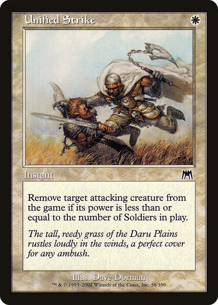 Frappe unifiée (ONS-058) - Onslaught Foil 