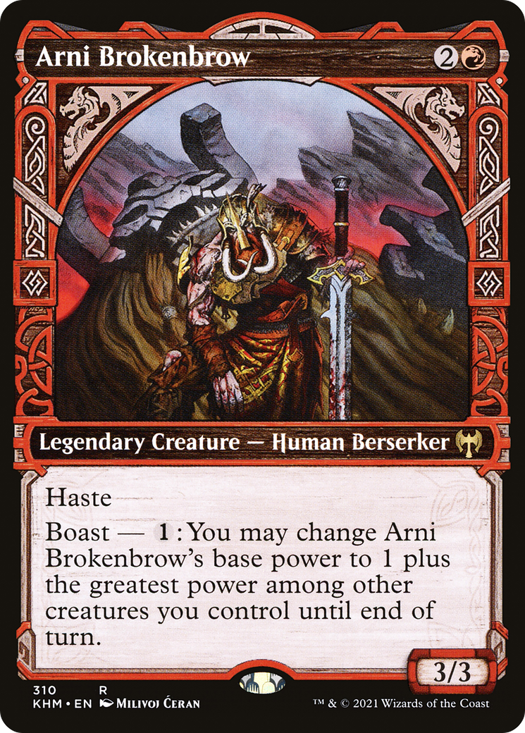 Arni Brokenbrow (KHM-310) - Kaldheim : (Vitrine) 