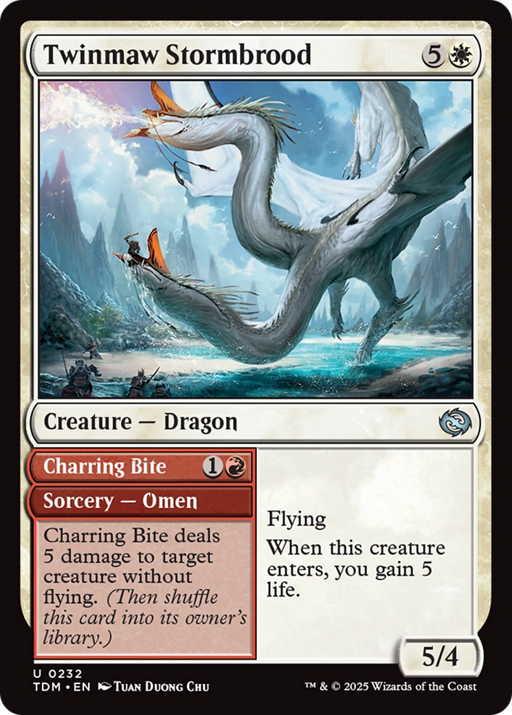 Gueule-Jumelle, Progéniture de la Tempête (TDM-232) - Tarkir : Tempête de Dragons 