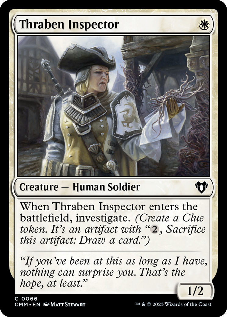 Inspecteur Thraben (CMM-066) - Commandant Masters Foil