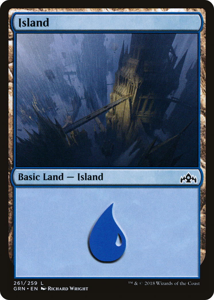 Île (GRN-261) - Guildes de Ravnica Foil