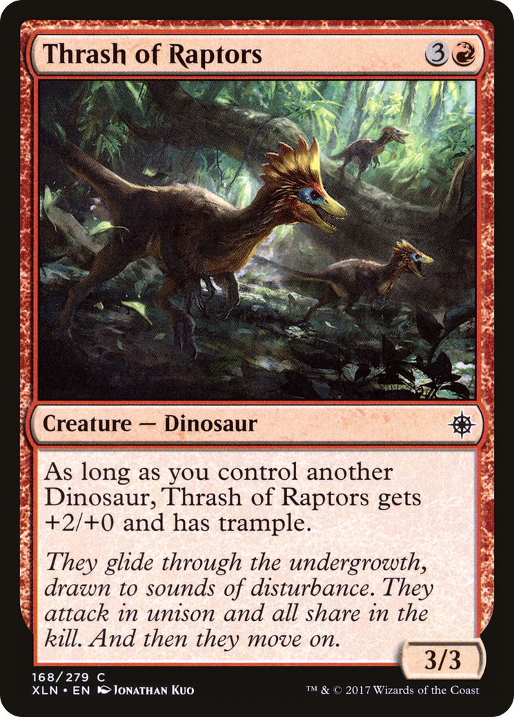 Thrash of Raptors (XLN-168) - Ixalan Foil 