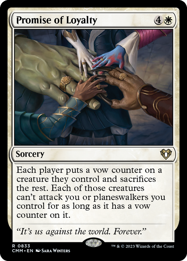 Promise of Loyalty (CMM-833) - Commander Masters