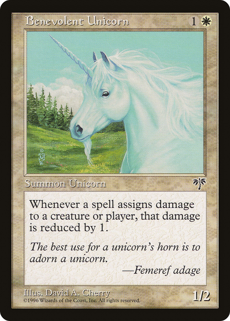 Licorne bienveillante (MIR-004) - Mirage 