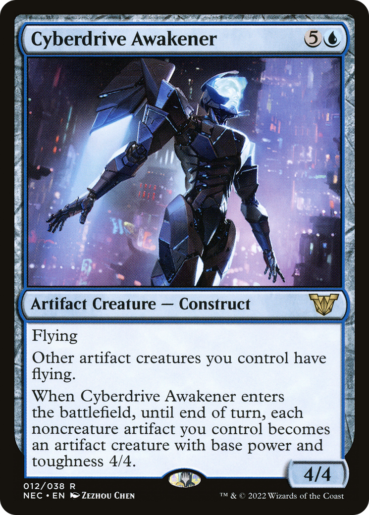 Cyberdrive Awakener (NEC-012) - Commandant de la Dynastie Néon 