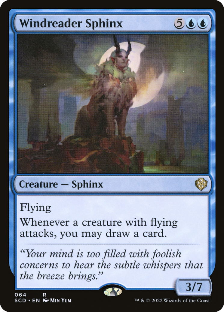 Windreader Sphinx (SCD-064) - Starter Commander Decks