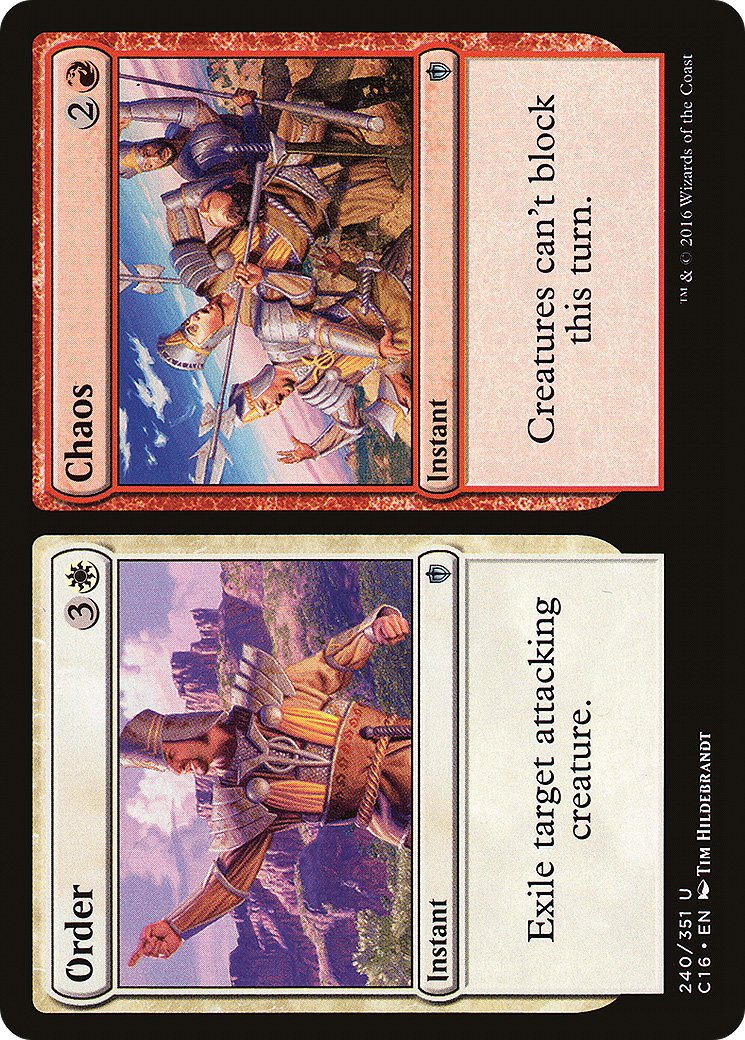 Ordre // Chaos (C16-240) - Commander 2016 
