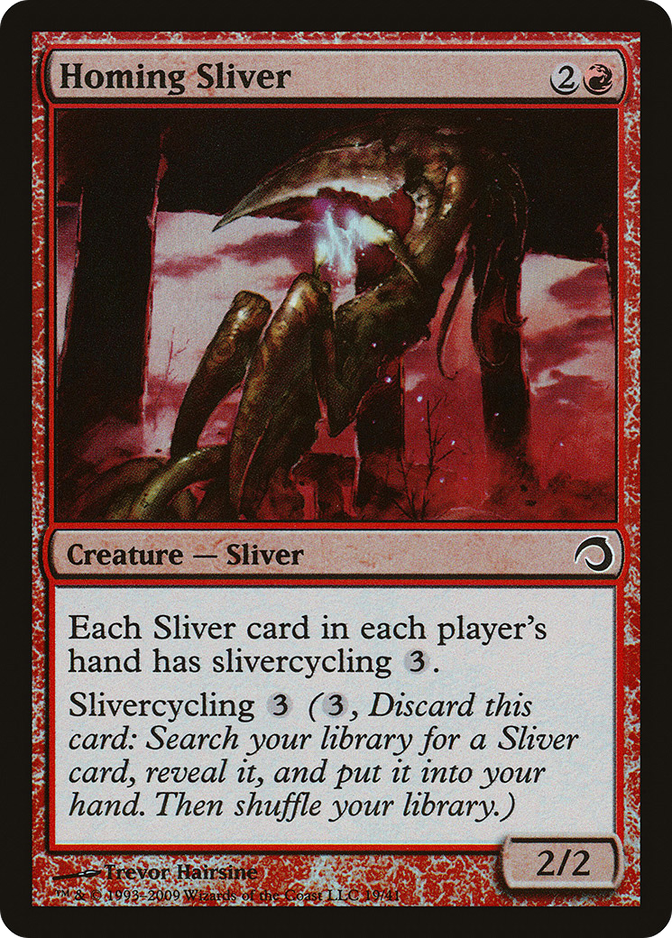 Homing Sliver (PDS-019) - Premium Deck Series: Slivers Foil